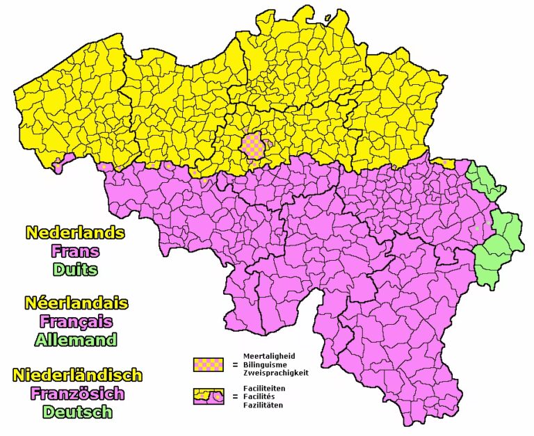 Języki w Belgii – francuski, niderlandzki i niemiecki