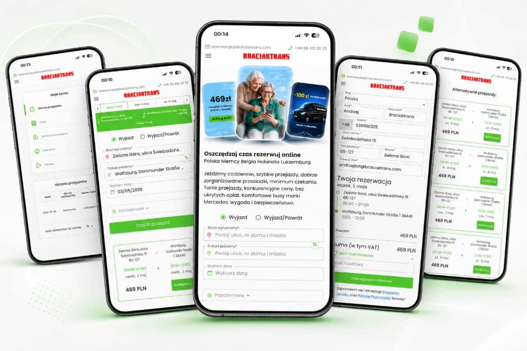 Aplikacja Braciaktrans App