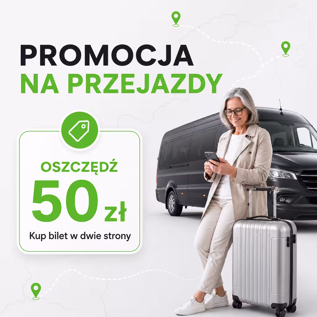 Promocja na przejazdy, oszczędź 50 zł